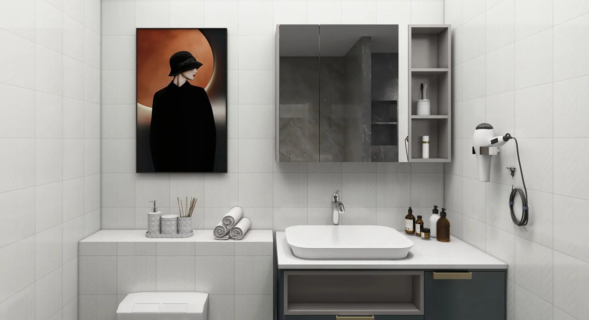 Deco Chevron 200x200 Gloss