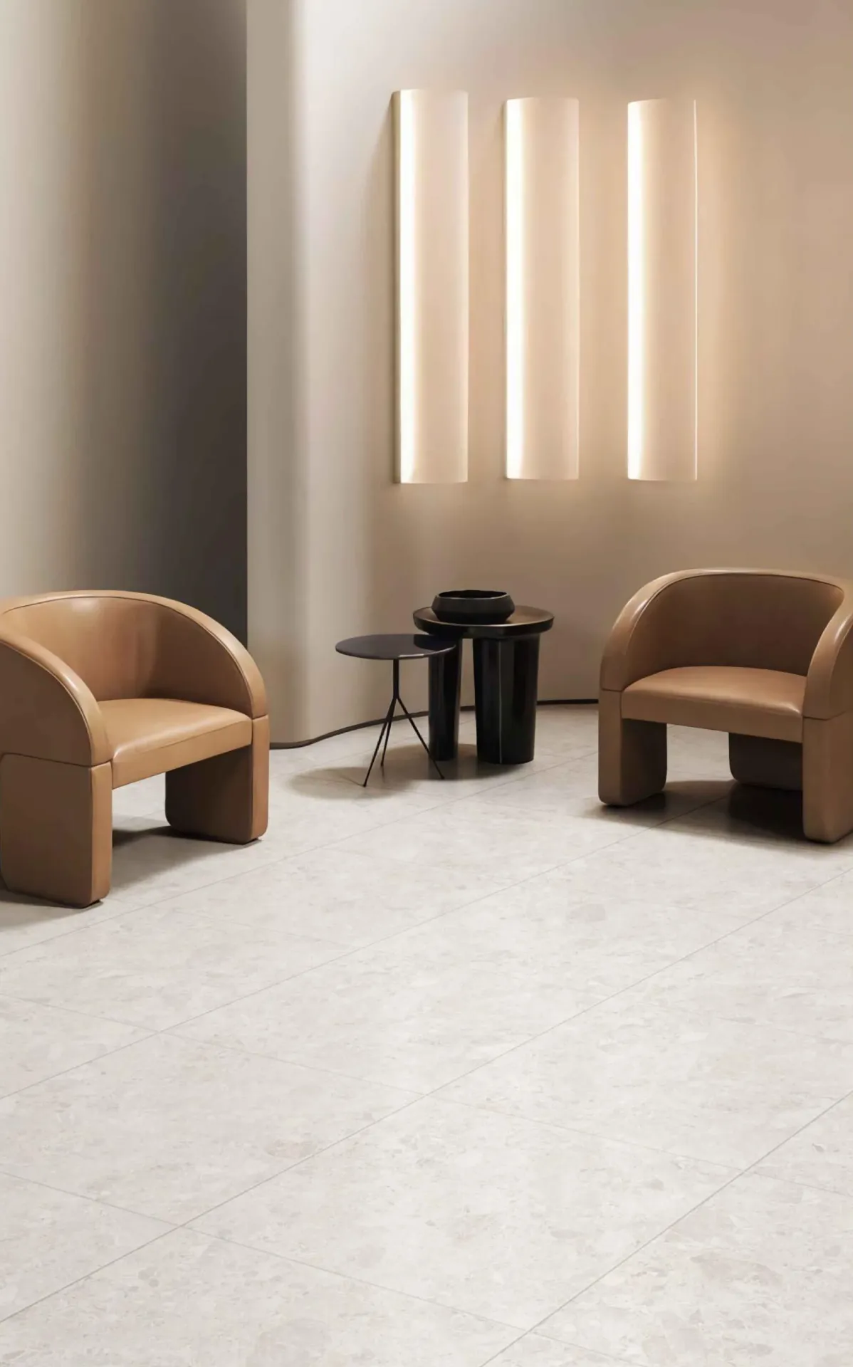 El Terrazo Beige 600x600 