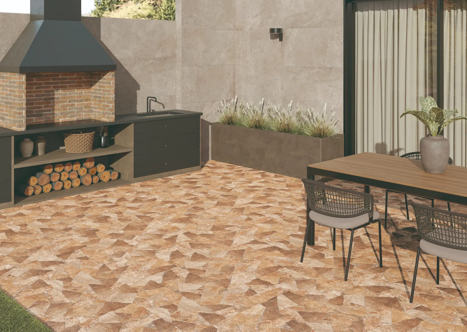 Brisbane Nature 33x65 External