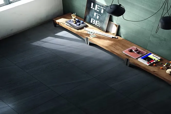 [C60259P] Archistone Black 600x600 Lap