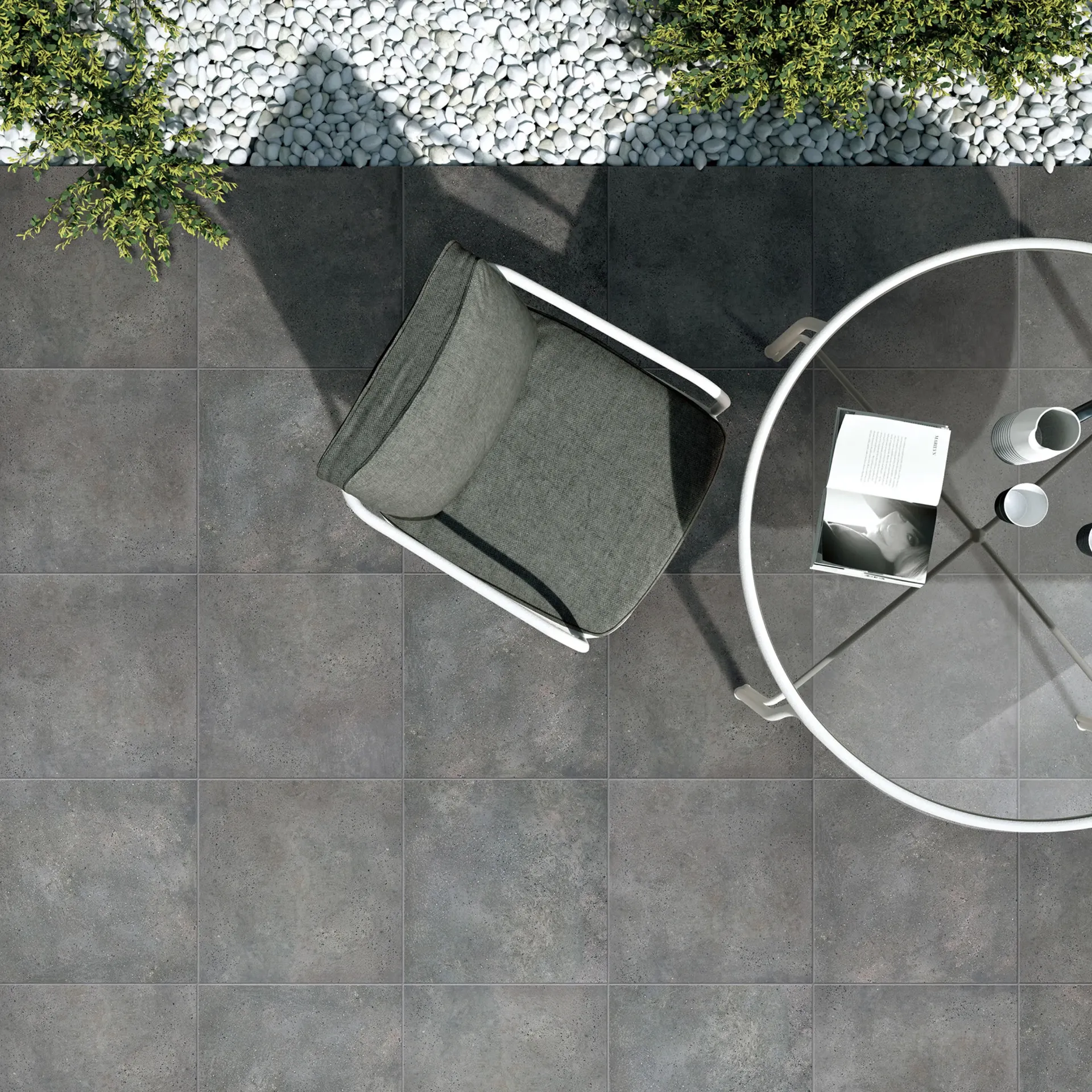 Valencia Nero 600x600 Smooth Grip