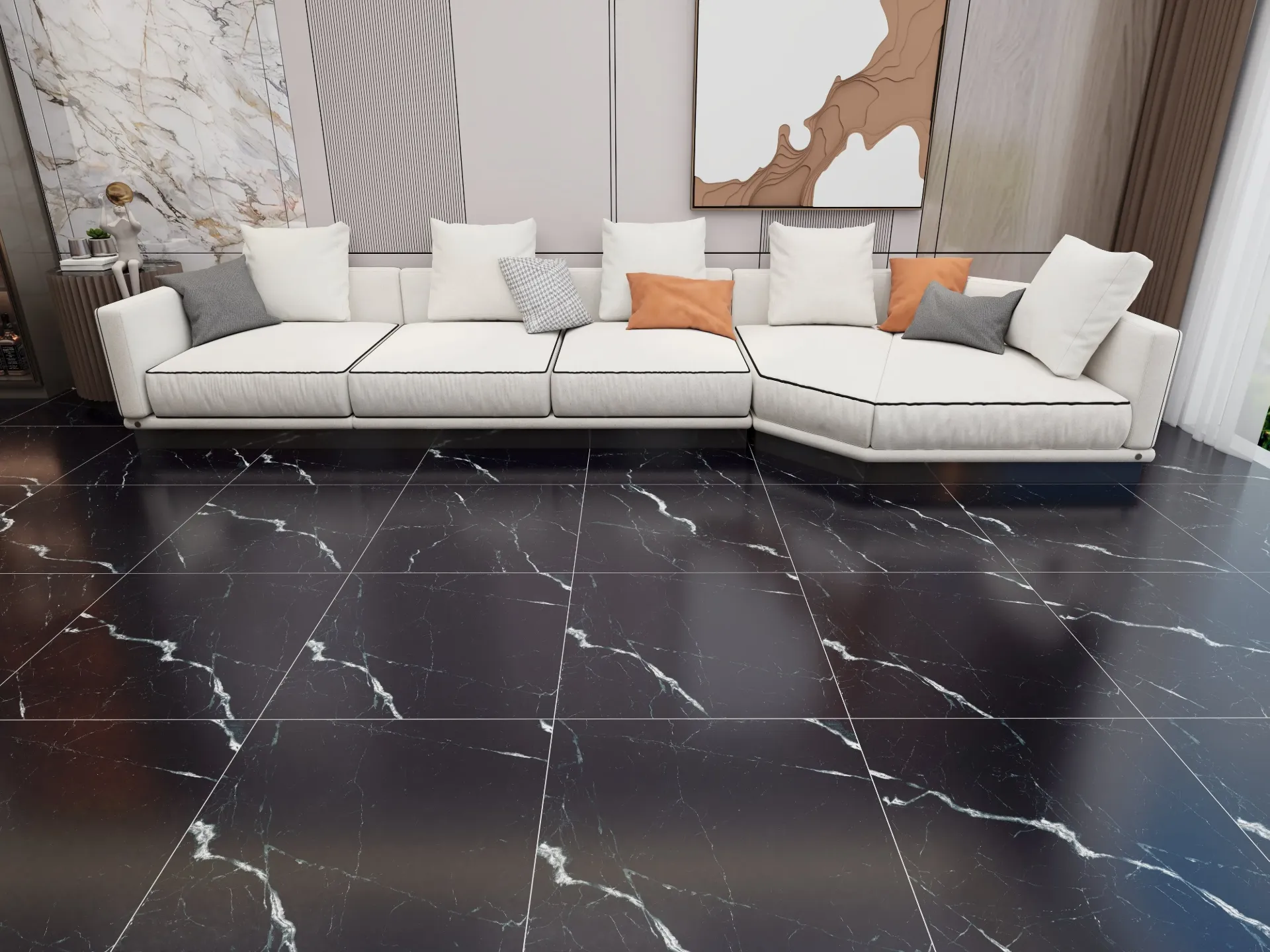 Trojan Nero 60x60 Matt (1.44)