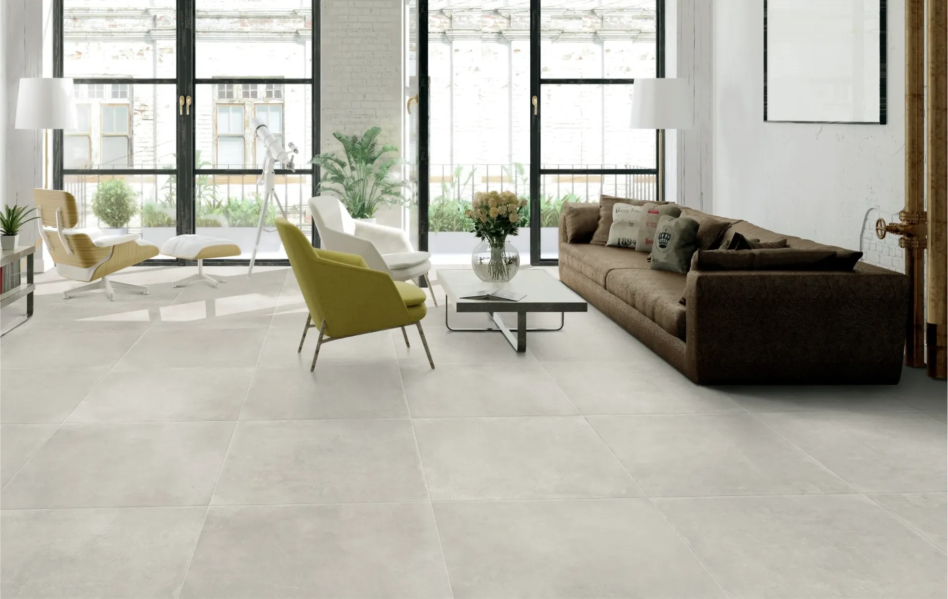 [KMC6001P4] Klondike Bianco 600x600 Matt