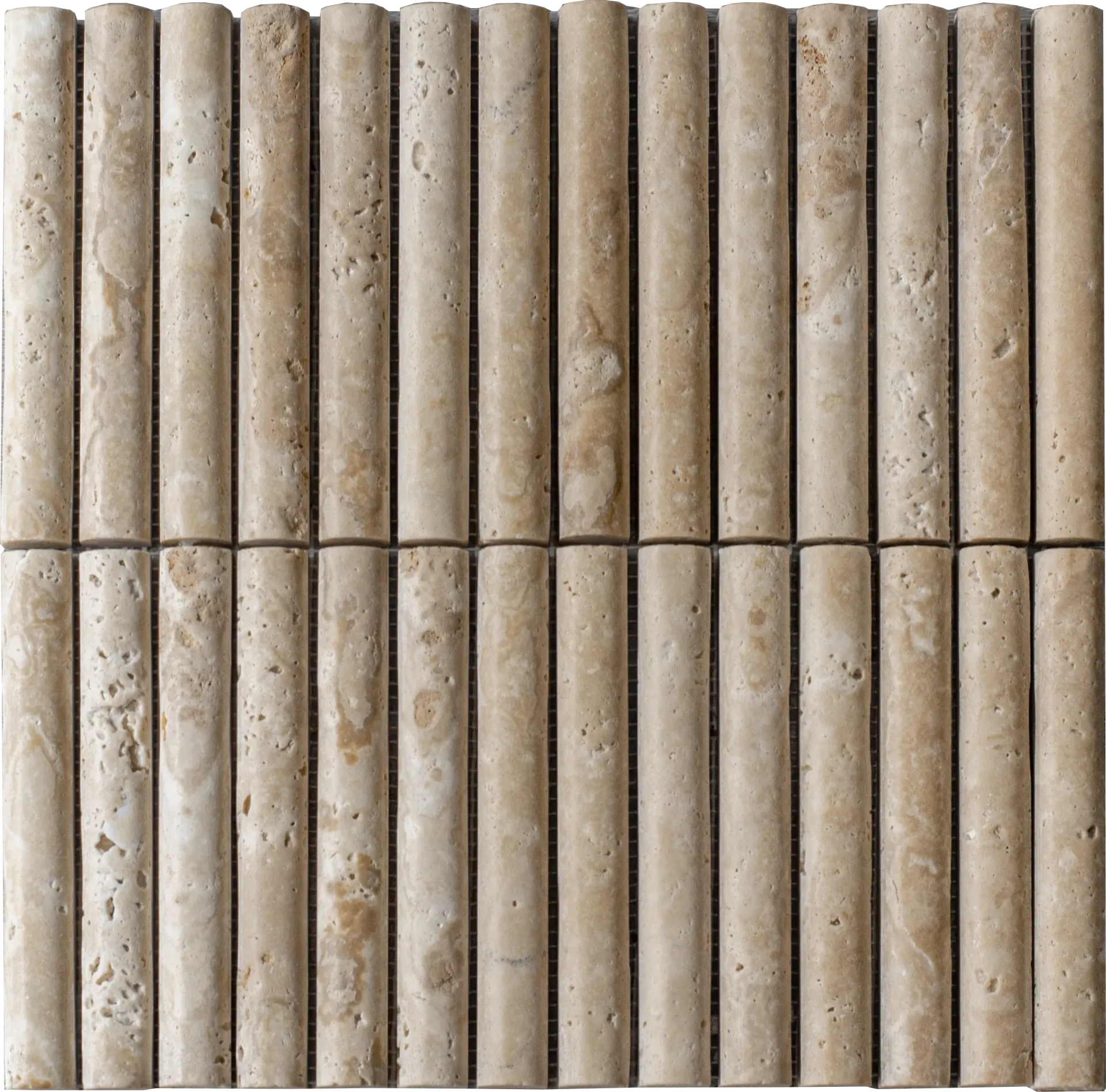 [LAD337-B Mosaic] Travertine Convex