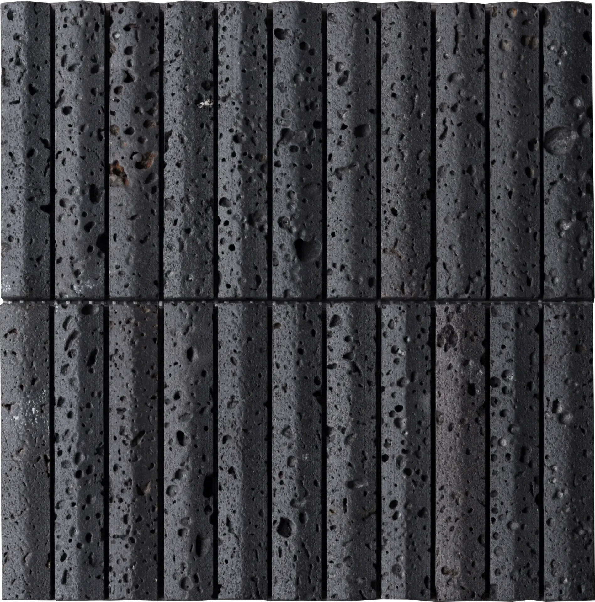 [LAD338-E Mosaic] Lava Stone Triangle