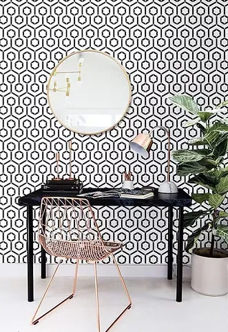 Marble Hex Mix Mosaic