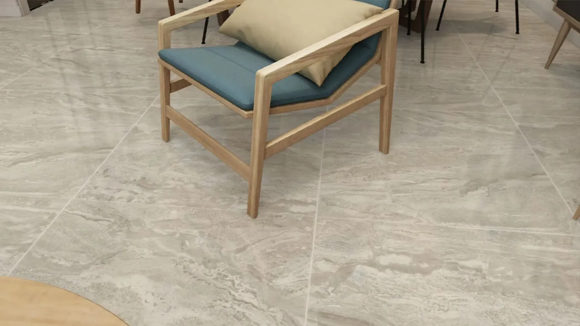 [MA60806Q (JA60806PMQ)] Marble Caramel 600x600