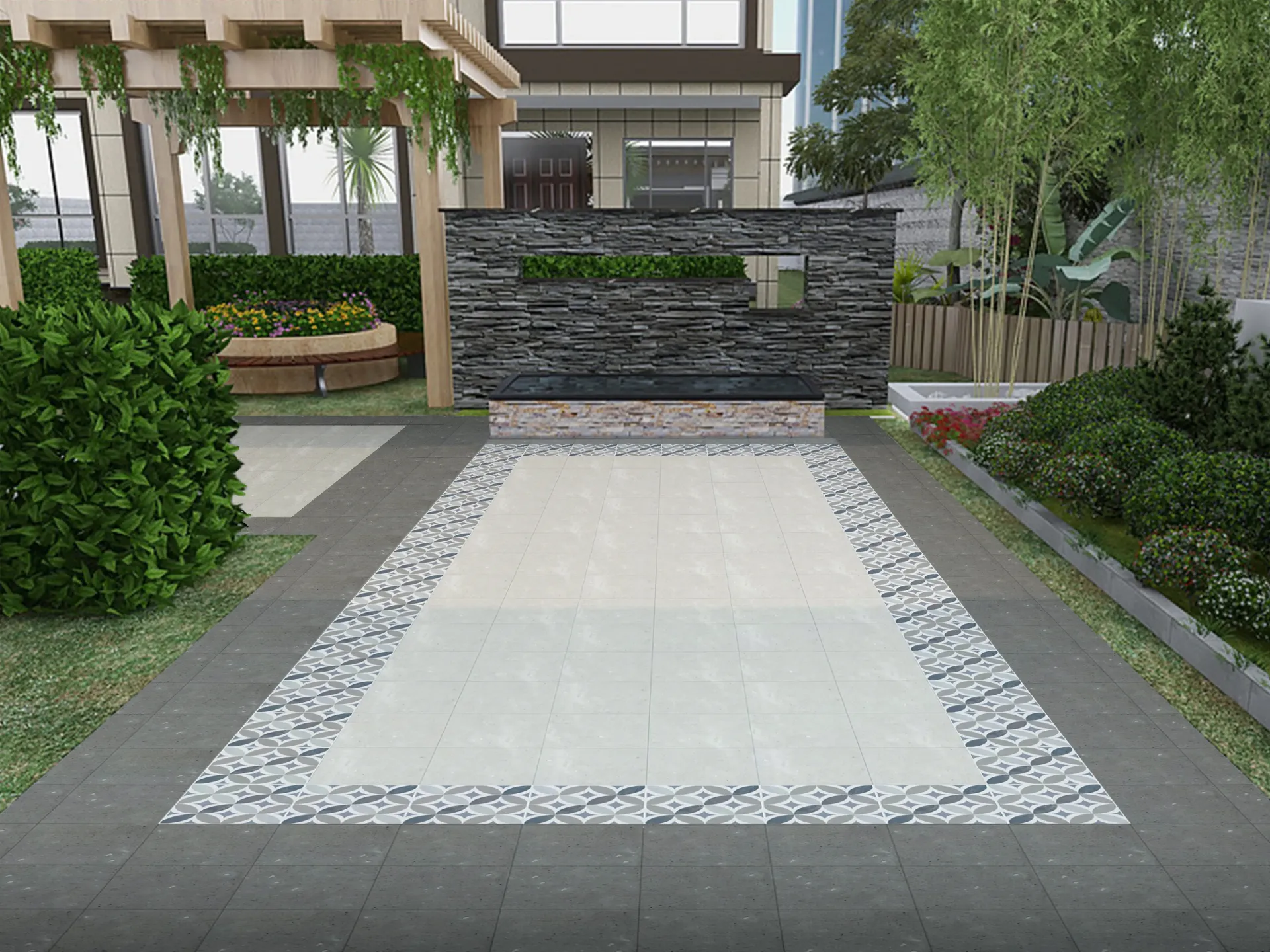 Cemento Light 200x200 Matt