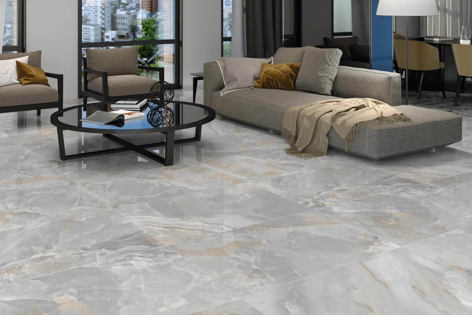 Onyx Astral 07 (Silver) 600x1200 Gloss
