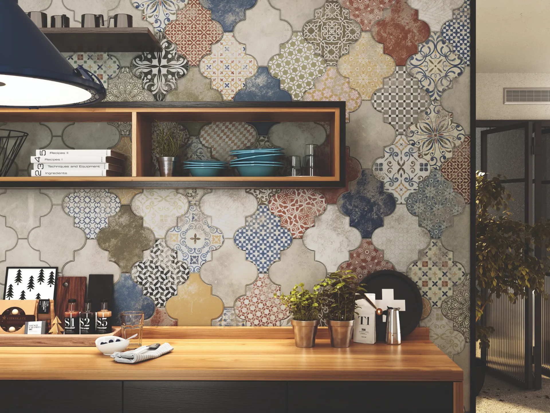 Riga Patchwork 450x450 Matt