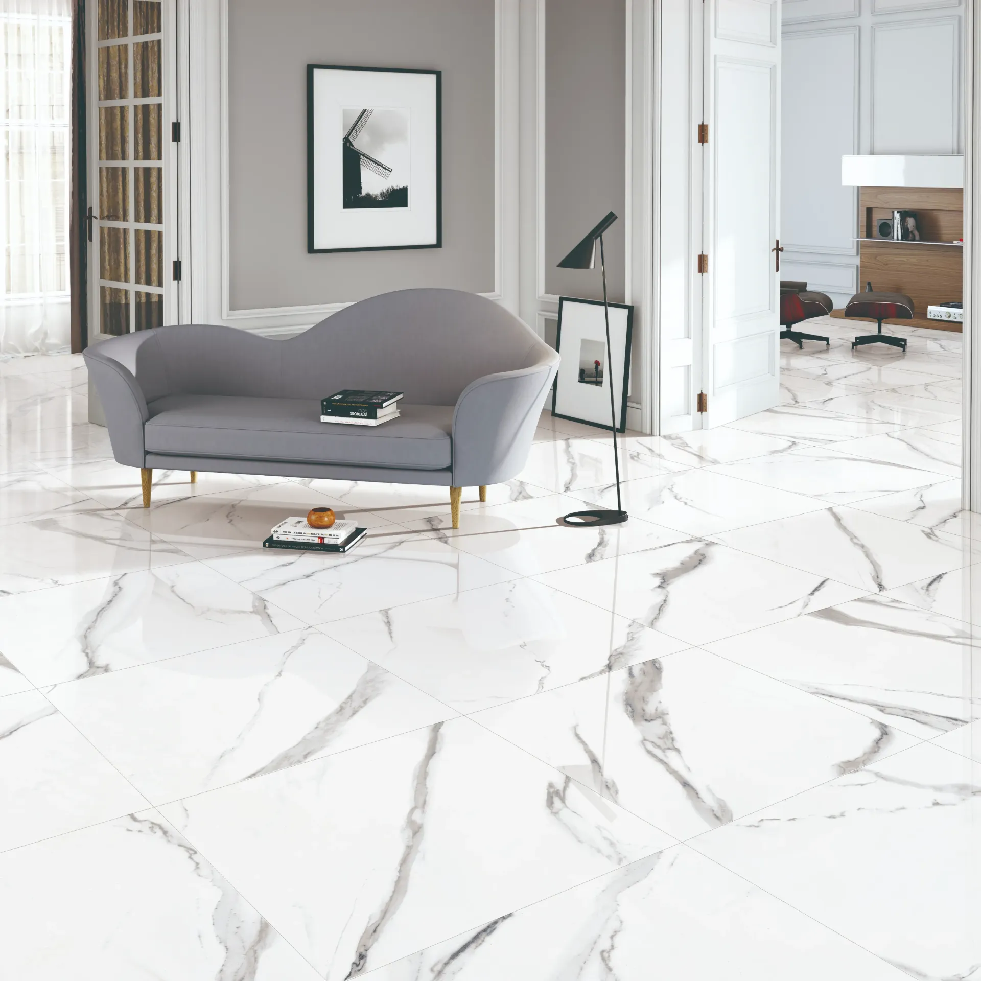 [SDX6631P] Calacatta 600x600 Polish