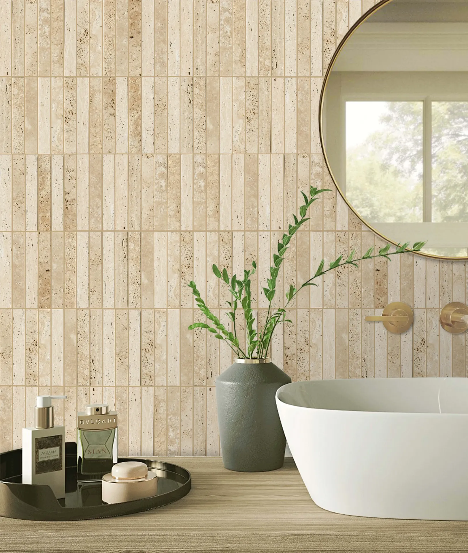 [TER-TRA-K2] Travertine Beige KitKat