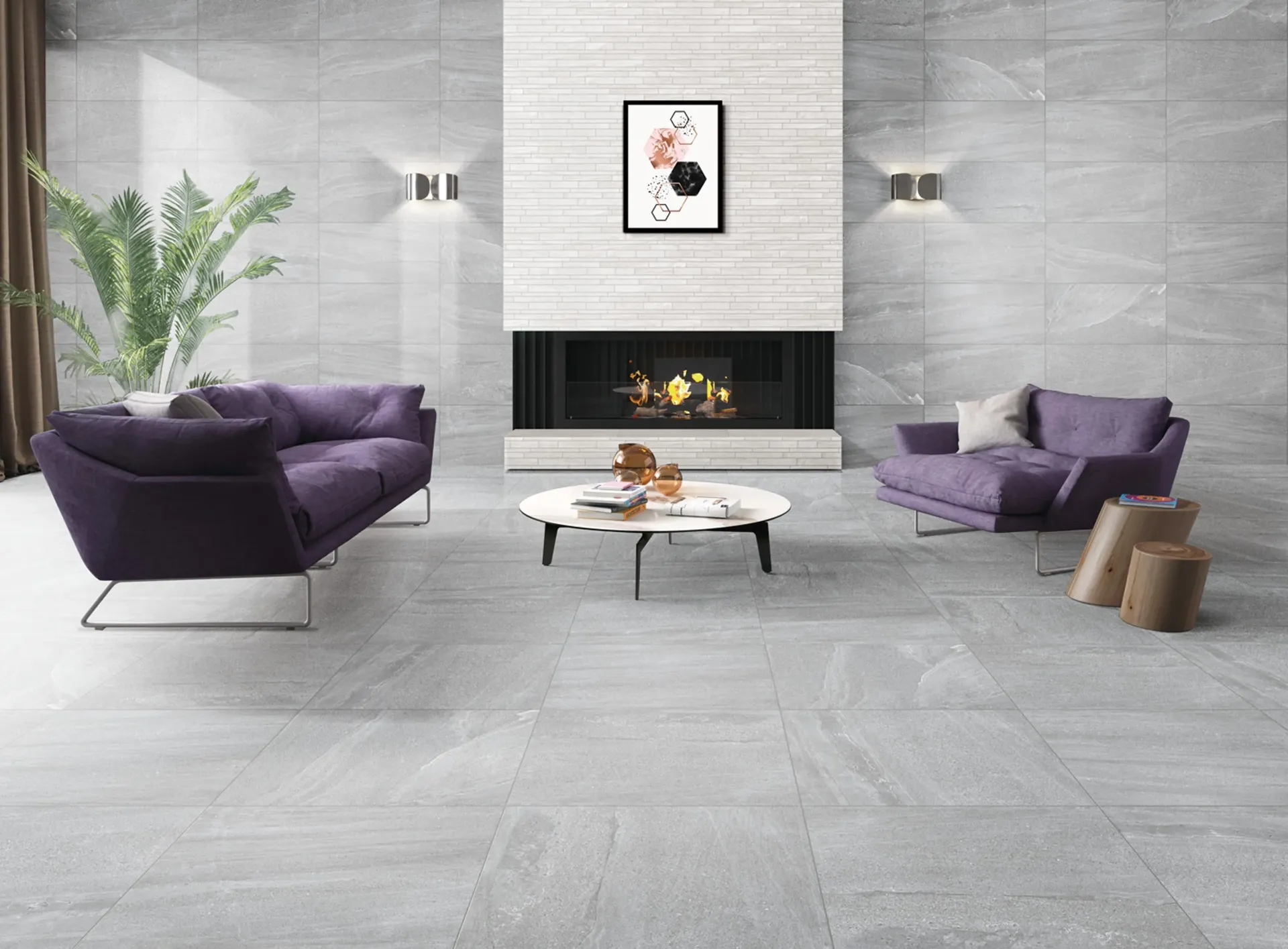 Landstone Grey 300x600 Matt