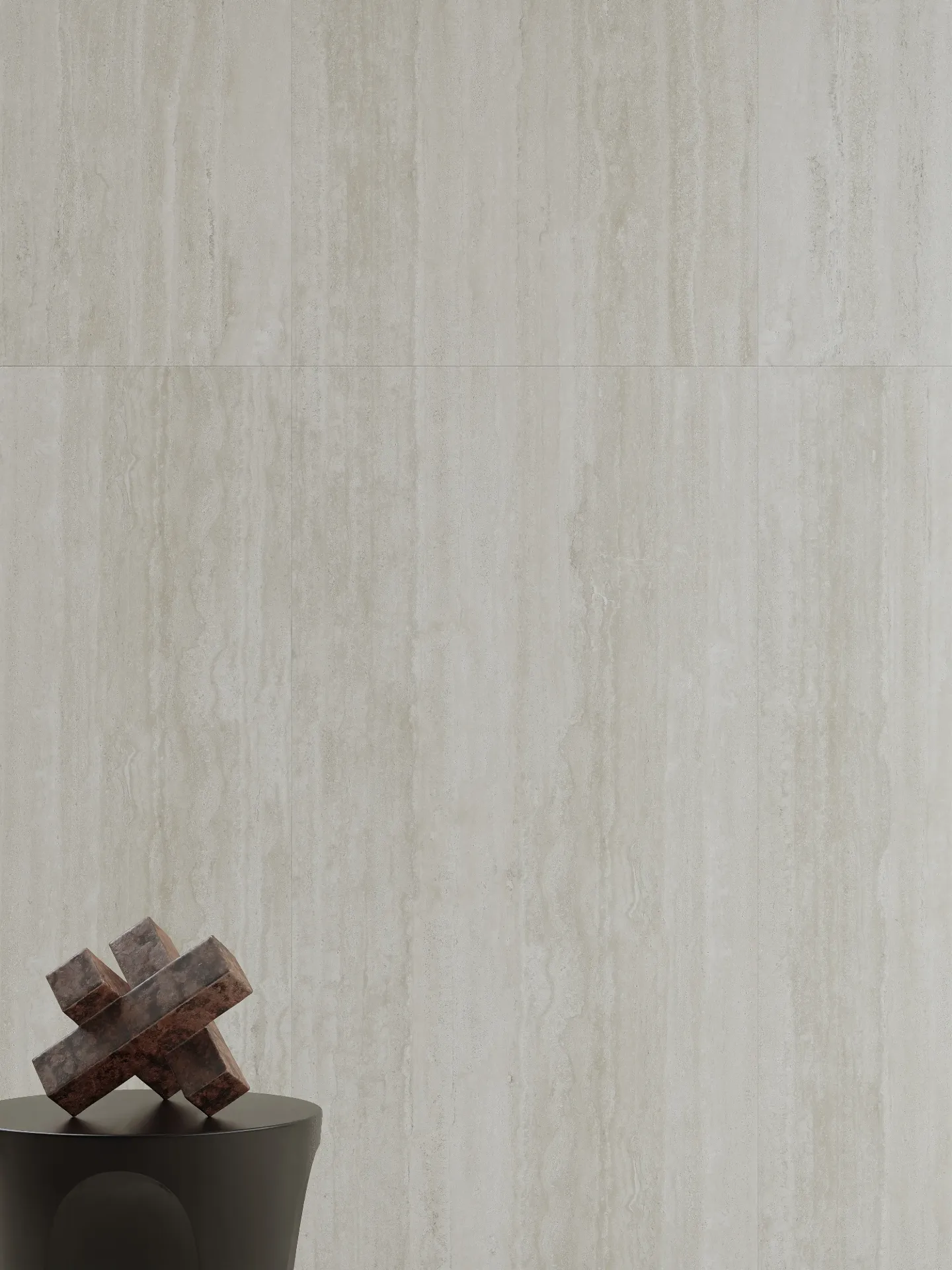 Matera Vein Cut Travertine 60x60 Cloud