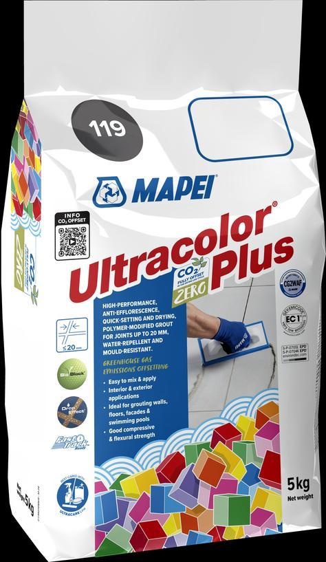 Mapei Ultracolor Plus ALU London Grey 119 5KG